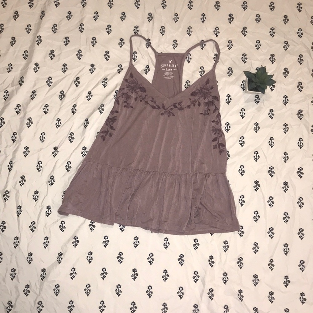 American Eagle Flowy Tank